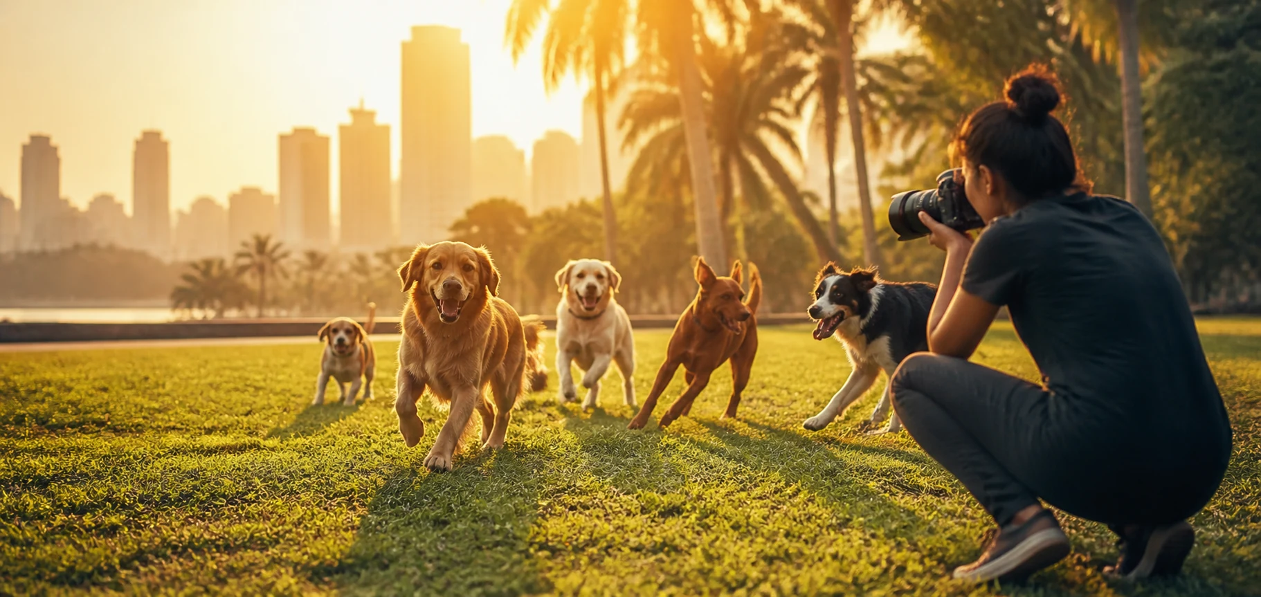 Dog walking care by Animal Connect